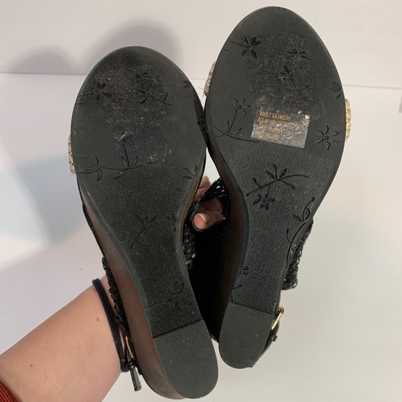 ☀️ wedge sandals black - Picture 5 of 8